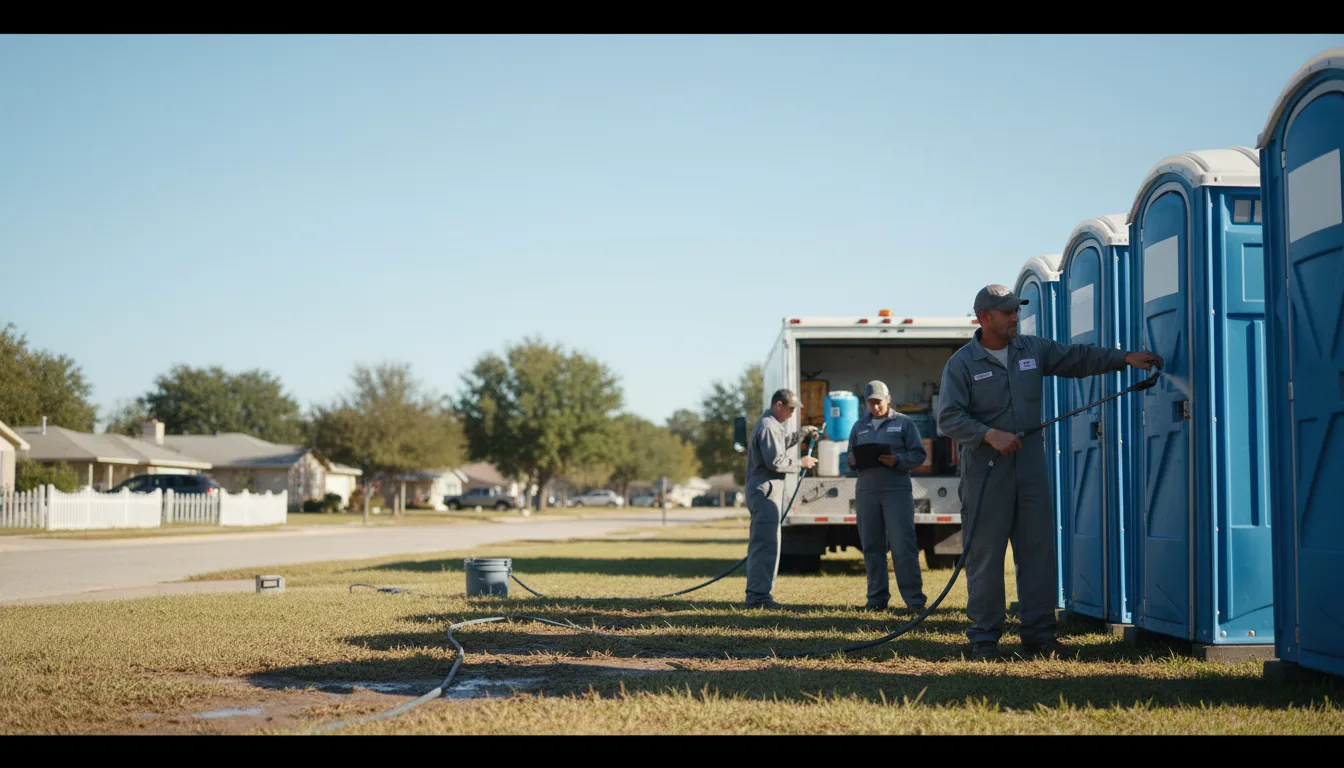 Long-Term Portable Toilet Rental in Gaston, IN near me